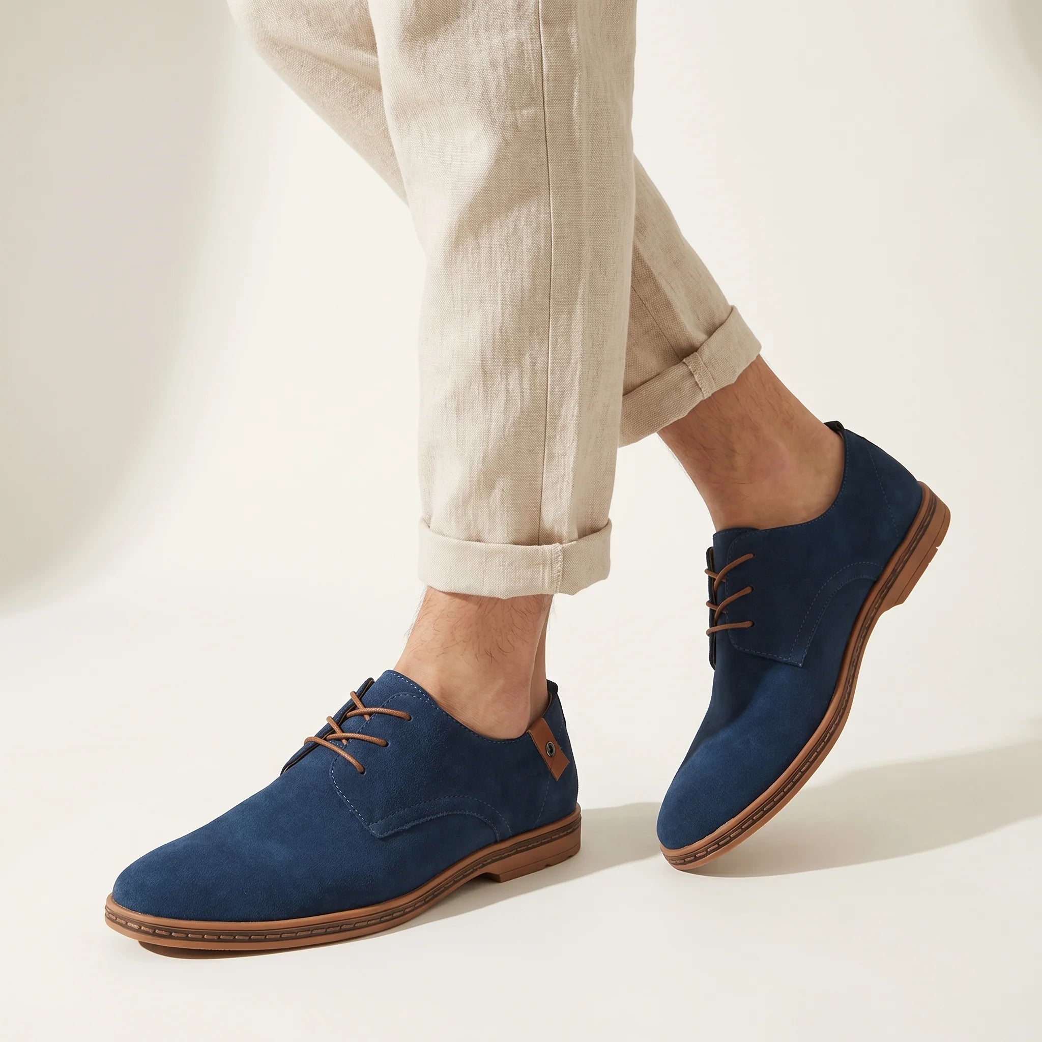 Rafael Men's Casual Shoes - Modern Everyday Comfort Style-Men's Loafers-Blue-5-Camoufit