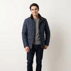 Ewaldin Men's Long Quilted Jacket - Warm Winter Everyday Style-Men's Winter Jacket-Blue-S-Camoufit