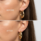 Rosavie | Earring Backings for Women - Gold Plated Padlock Lobe Lifter Secure Fit-Earrings-Gold-Camoufit