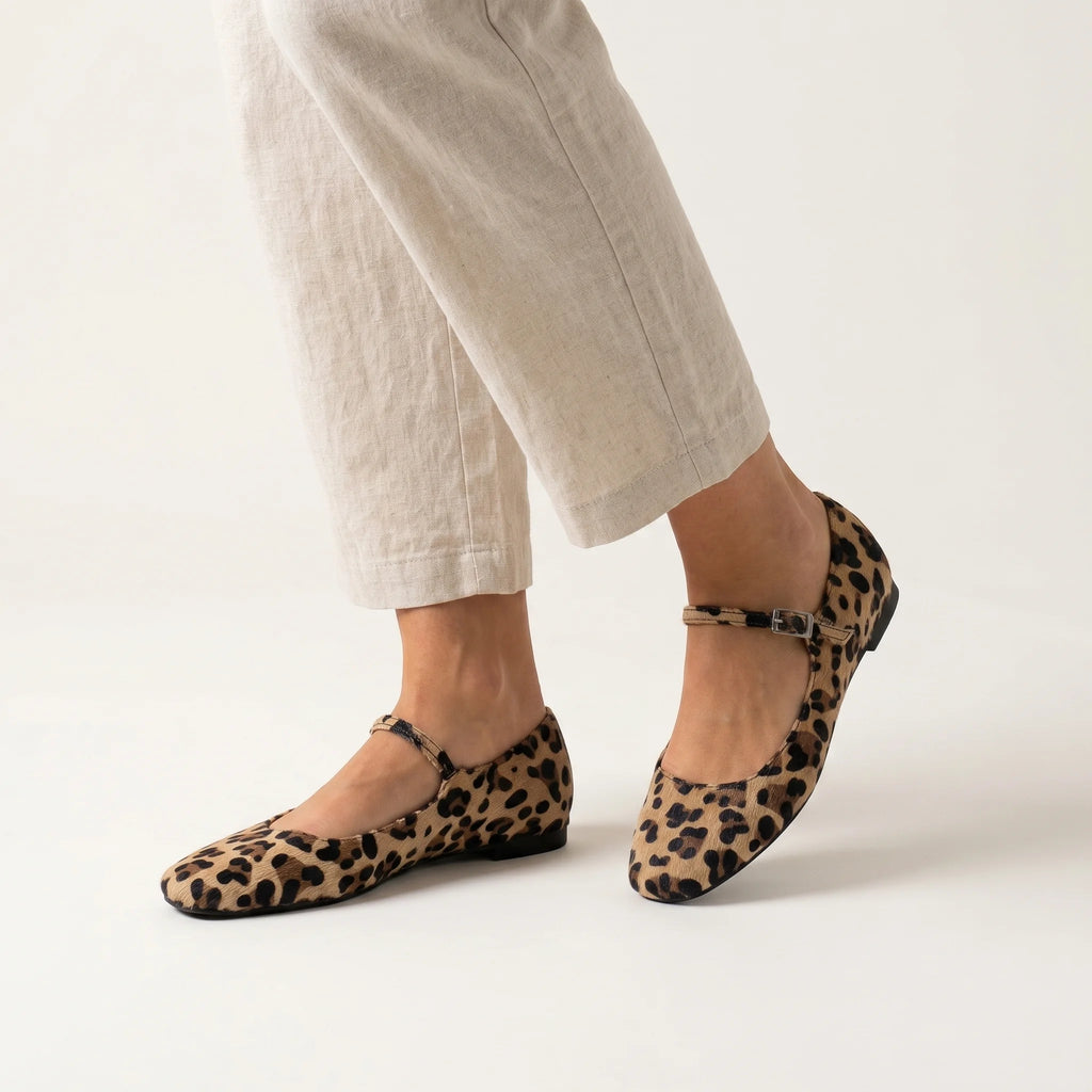 Solévia | Women's Elegant Sandals – Lightweight Support Comfort Fit-Women's Sandals-Leopard-5-