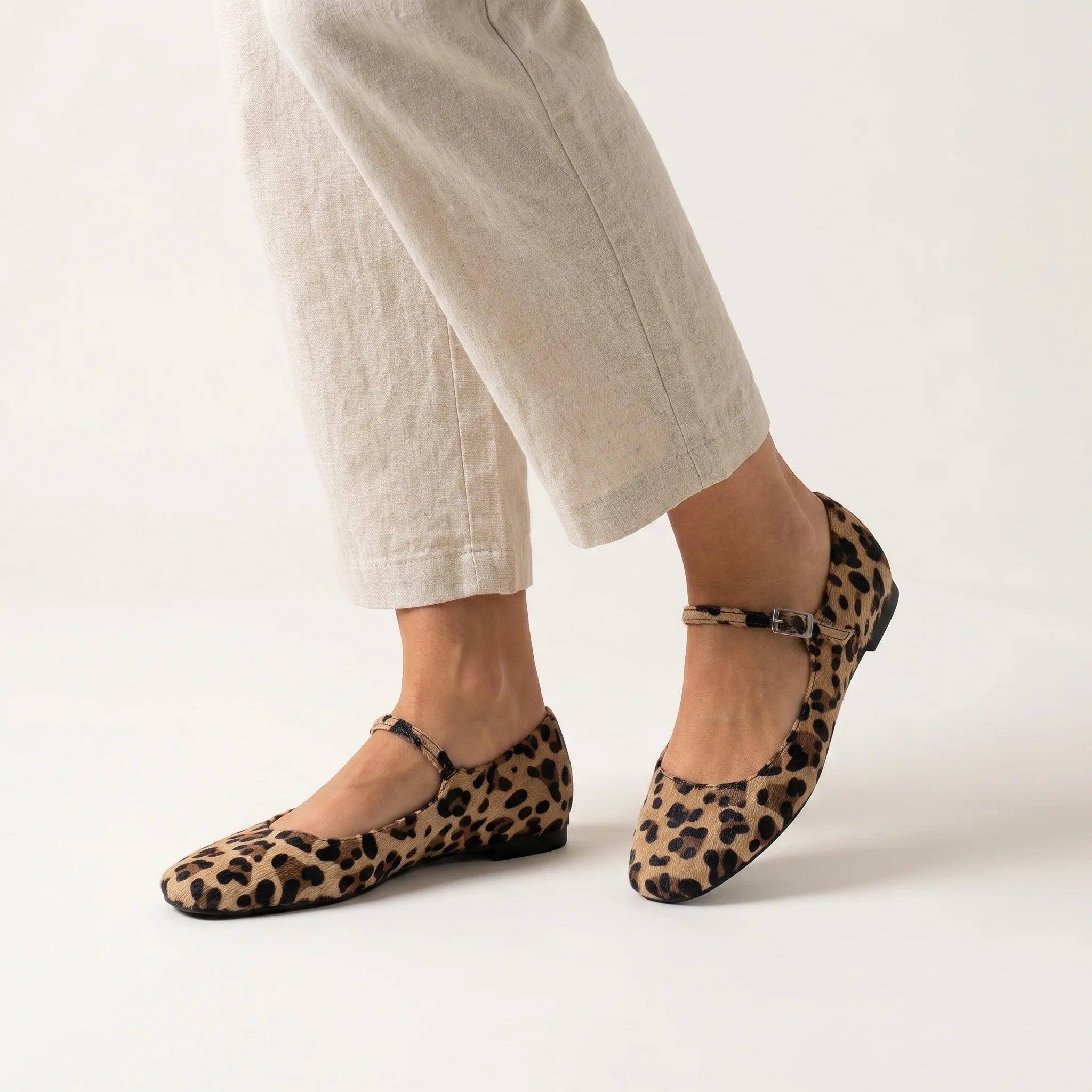 Solévia | Women's Elegant Sandals – Lightweight Support Comfort Fit-Women's Sandals-Leopard-5-