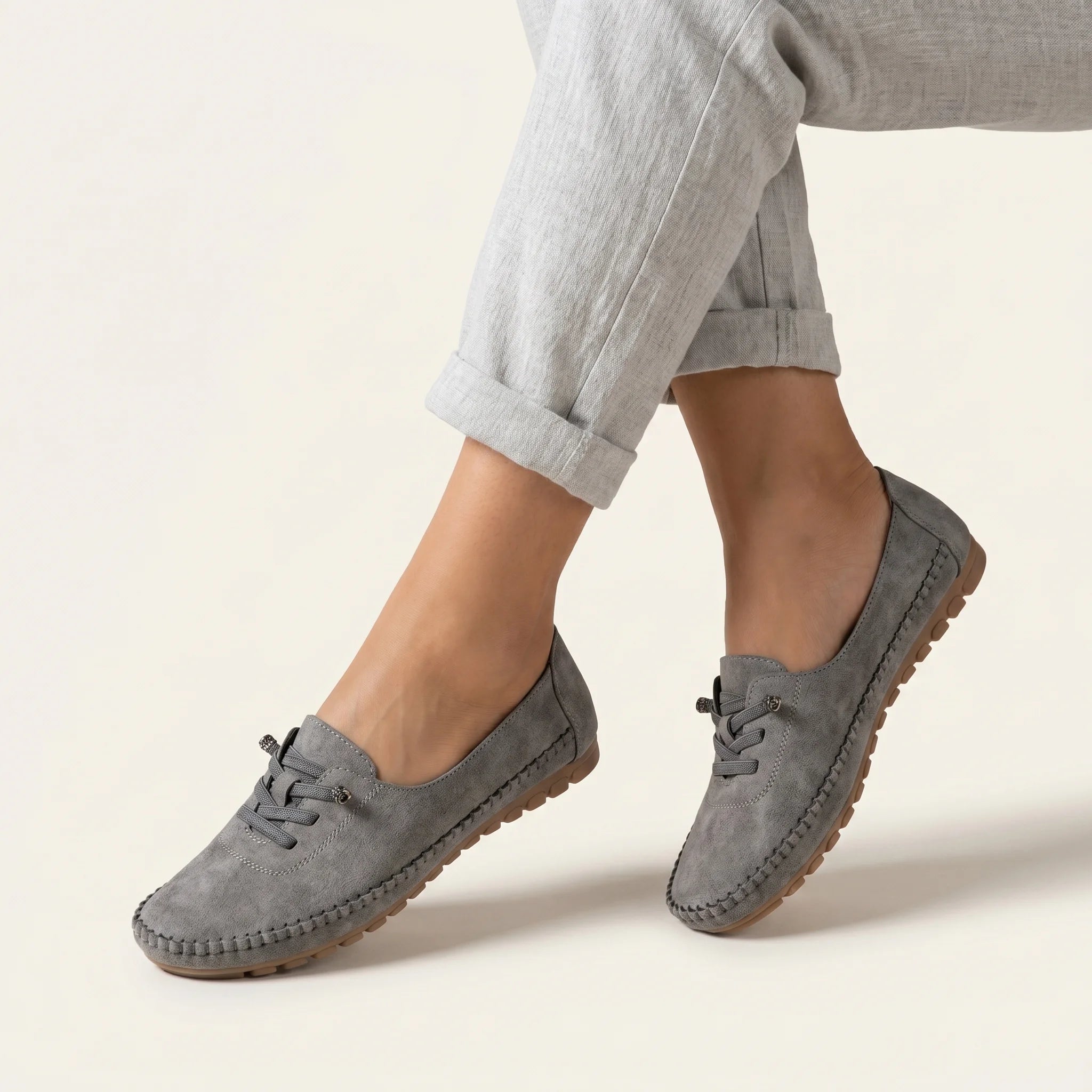 Elira | Women's Comfort Loafers – Lightweight Everyday Support Fit-Women's Flats-option1]-5-