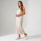 Women's Slip-On Wedge Sandals with Flower Decor Hollow Out Round Toe Closed Toe Summer Mules-Women's Slippers-White-5-