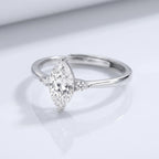 Vayelle | Adjustable Promise Ring for Women - Sterling Silver Aurora Elegant Fit-Ring-Silver-Adjustable-Camoufit