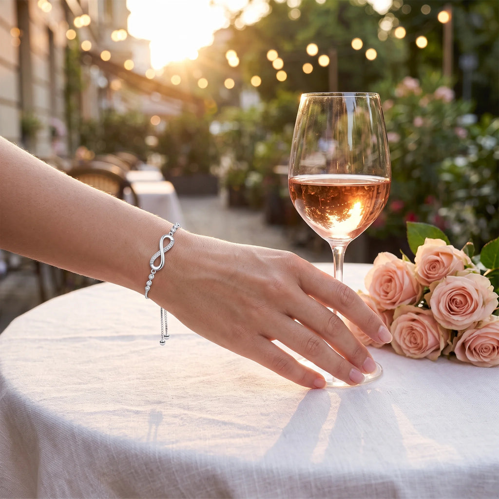 Meliora | Silver Bracelet for Women - Sterling Elegant Delicate Timeless Everyday Fit-bracelet-Camoufit