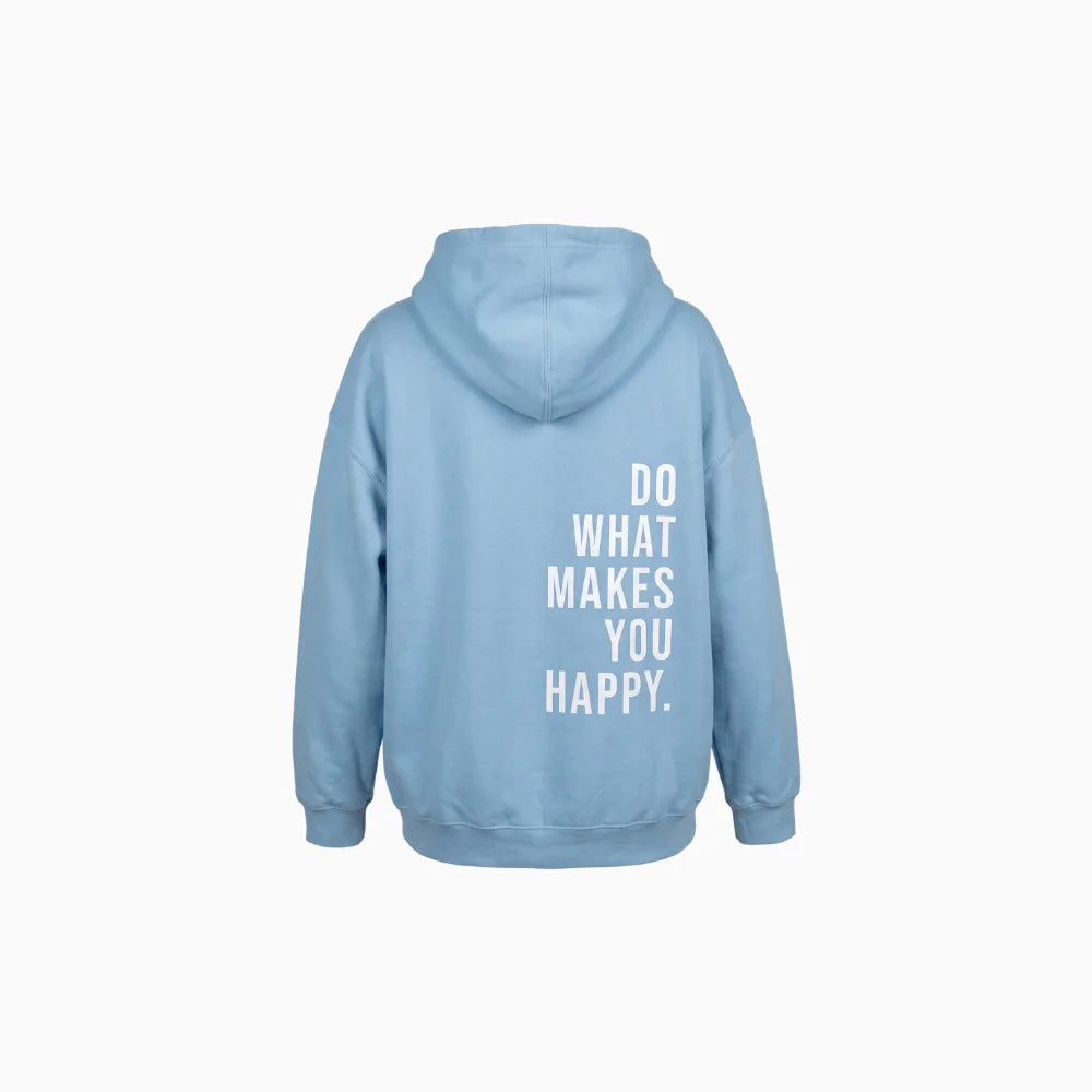Zayelle | Oversized Hoodie for Women - Printed Cosy Relaxed Fit-Women's Hoodie-Blue-XS-Camoufit