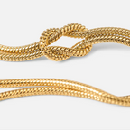 Elysora | Knot Bracelet for Women - Gold Silver Delicate Chain Minimalist Elegant Fit-bracelet-Gold-Camoufit