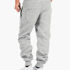 Marlo | Jogging Pants for Men - Ribbed Cuff Drawstring Waist Straight Tapered Casual Fit-men's sweatpants-Dark Gray-S-Camoufit
