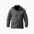 Toren | Quick Dry Shell Jacket for Men - UPF 50+ Hooded Lightweight Waterproof Outdoor Fit-Tactical Jackets-Army Green-S-Camoufit