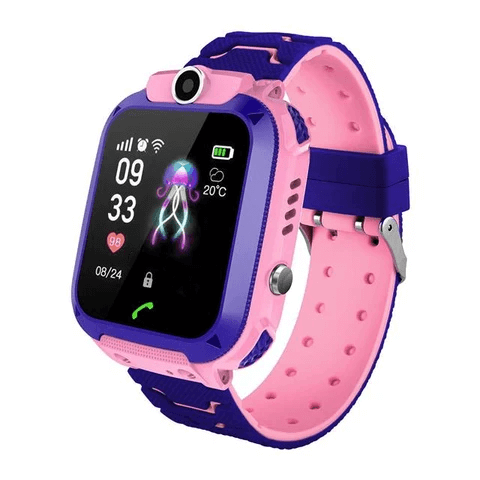 SafeScout | Kids' Smartwatch with Real-Time GPS Tracking & SOS Button - 2-Way Calling Waterproof Child Locator Smart Watch for Boys & Girls