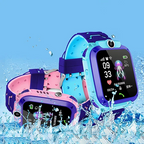 SafeScout | Kids' Smartwatch with Real-Time GPS Tracking & SOS Button - 2-Way Calling Waterproof Child Locator Smart Watch for Boys & Girls