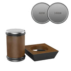 Knife Sharpener Set with Rolling Diamond Sharpener for Kitchen and Hunting