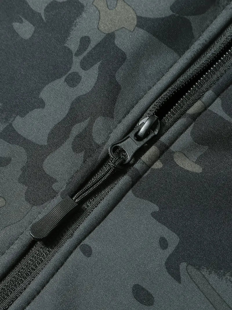 Alvero | Camo Softshell Jacket and Pants Set for Men - Waterproof Tactical Outdoor Rugged Fit-Tactical Set-Beige Camo-XS-Camoufit