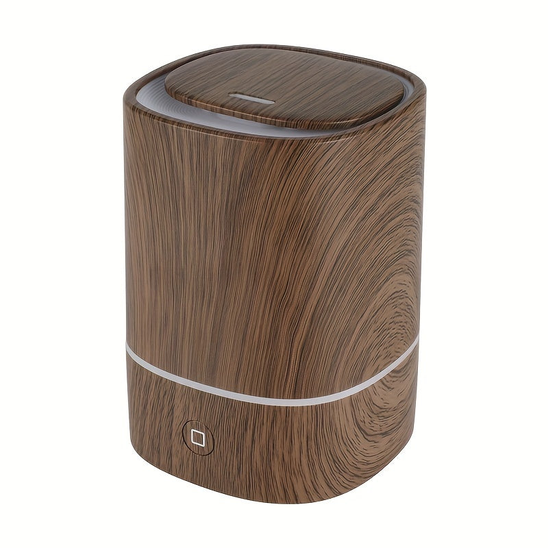 Luxe Aromatherapy Diffuser & Humidifier - ZenAir-Orange Woodgrain-State of Style
