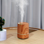 Luxe Aromatherapy Diffuser & Humidifier - ZenAir-Orange Woodgrain-State of Style