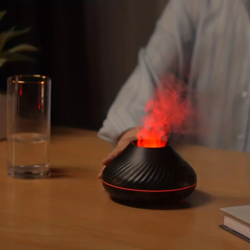 LumoMist | Luxury Essential Oil Aroma Diffuser & Ultrasonic Cool Mist Humidifier - Quiet Aromatherapy Vaporizer with Ambient LED Light & Auto Shut-Off