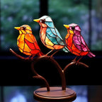 Luxury Bird Figurines in Colored Glass - EleganBird