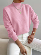Pamelo | Women's Sweater | Crew Neck with Ribbed Cuff