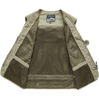 Corvin | Utility Vest for Men - 16 Pocket Quick Dry Mesh Back Fit-Tactical Jackets-Black-XS-Camoufit