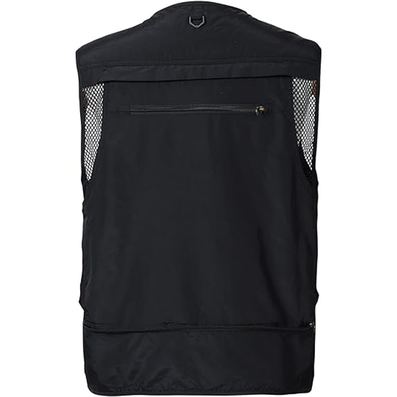 Corvin | Utility Vest for Men - 16 Pocket Quick Dry Mesh Back Fit-Tactical Jackets-Black-XS-Camoufit