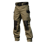 Mavero | Cargo Pants for Men - Waterproof Rip Stop Cotton Blend 6 Pocket Tactical Relaxed Fit-Tactical Pants-Army Green-28W/30L-Camoufit