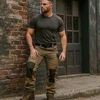 Mavero | Cargo Pants for Men - Waterproof Rip Stop Cotton Blend 6 Pocket Tactical Relaxed Fit-Tactical Pants-Army Green-28W/30L-Camoufit