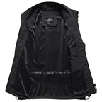 Dorian | Quick Dry Outdoor Vest for Men - Multi-Pocket Lightweight Breathable Fit-Tactical Jackets-Black-S-Camoufit