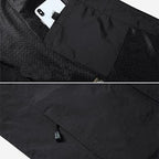 Dorian | Quick Dry Outdoor Vest for Men - Multi-Pocket Lightweight Breathable Fit-Tactical Jackets-Black-S-Camoufit
