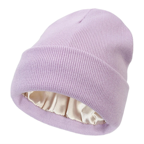 Pamelo Silk Winter Hat – Wool & Silk – Gentle on Hair