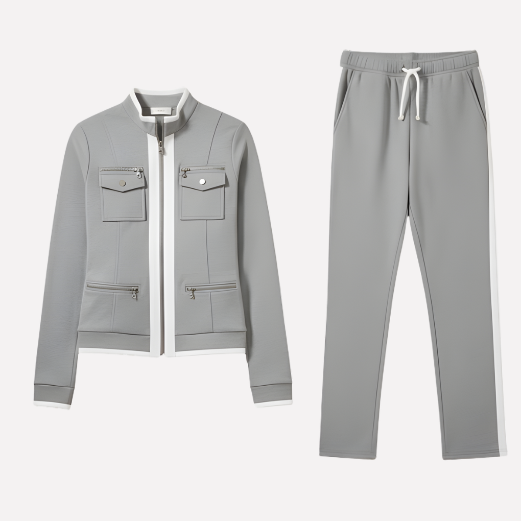 Roque Comfortable Zip Tracksuit Set