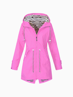 Old World - Women's Waterproof Jacket Timeless Elegance-Women's Rain Jacket-Pink-S-Camoufit