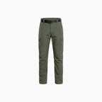 Valtor | Cargo Pants for Men - Lightweight Quick Dry Nylon Multi Pocket Slim Outdoor Fit-Tactical Pants-Black-28W/30L-Camoufit