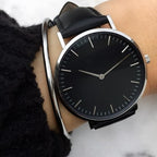 Naïra | Classic Watch for Women - Stainless Steel Elegant Fit-Watches-Black Rose Gold-Camoufit