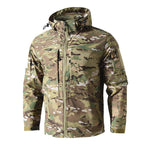 Norvin | Rip Stop Suit Set for Men - Waterproof Tactical Cargo Pants Jacket Durable Fit-Tactical Set-Camouflage-S-Camoufit
