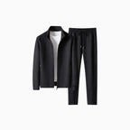 Men's Premium Tracksuit Set – Athletic Slim Comfort Fit-Men's Tracksuit-Black-XS-