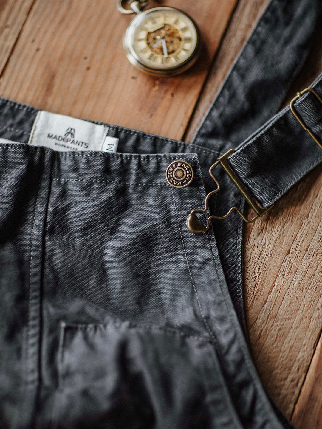 Sloppy Canvas Overalls 7