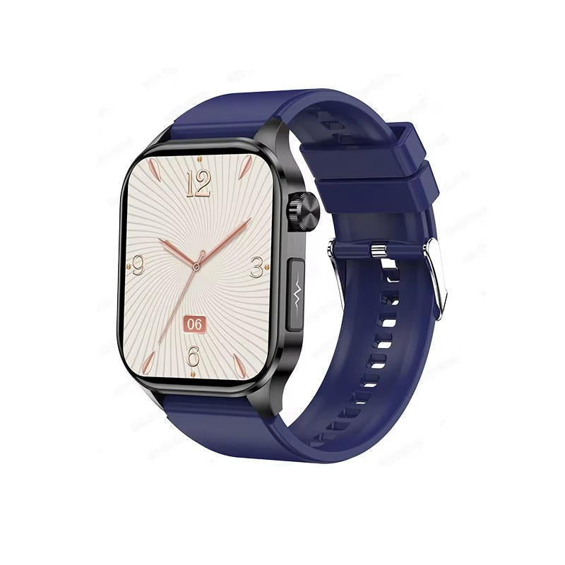 Smartwatch with Large AMOLED Display, Heart Rate, Blood Oxygen, Sleep Tracking, Bluetooth Calls and SOS Function