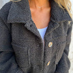 Luna | Women's Collared Cardigan Sweater - Button-Down Knit Polo Top & Casual Fall Layer