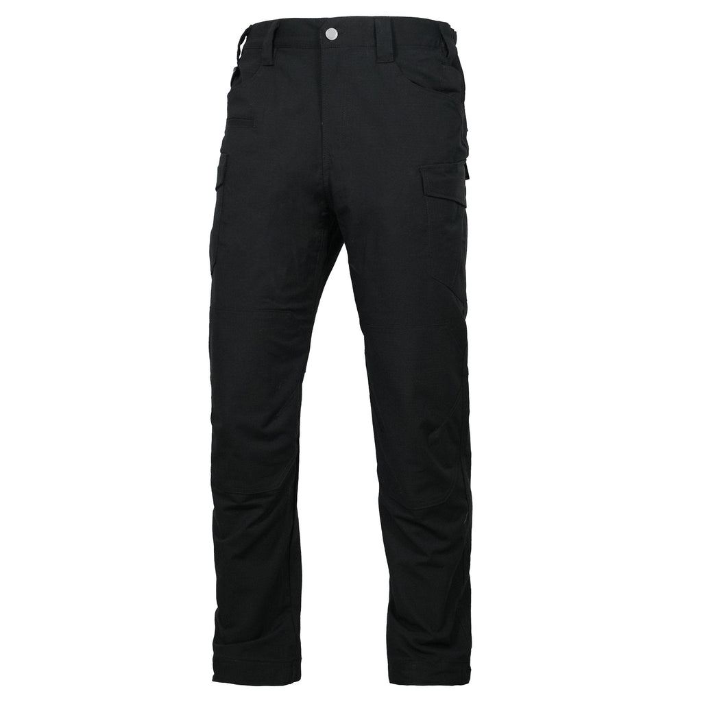 Santor | Tactical Pants for Men - Waterproof Rip Stop Cotton Blend 9 Pocket Cargo Combat Fit-Tactical Pants-Black-28W/32L-Camoufit