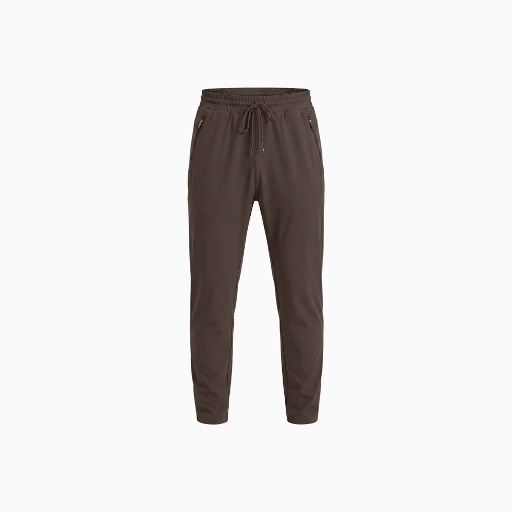 Men's Comfortable Joggers – Tapered Casual Active Fit-men's sweatpants-Brown-S-