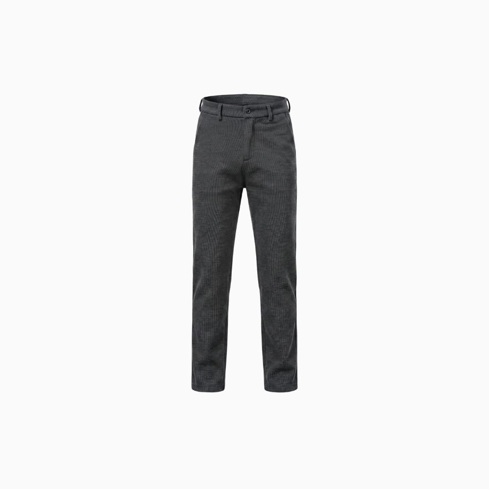 Men's Straight Leg Corduroy Pants – Slim Fit Winter Style-Men's Corduroy Trousers-Black-28-