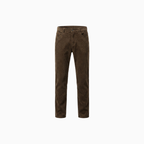 Men's Slim Straight Corduroy Pants – Stretch Winter Comfort Fit-Men's Corduroy Trousers-Coffee-30-