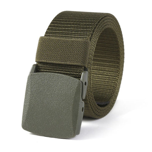 Arvon | Tactical Duty Belt for Men - Nylon Quick Release Velcro Adjustable Fit-Belt-Army Green-Camoufit