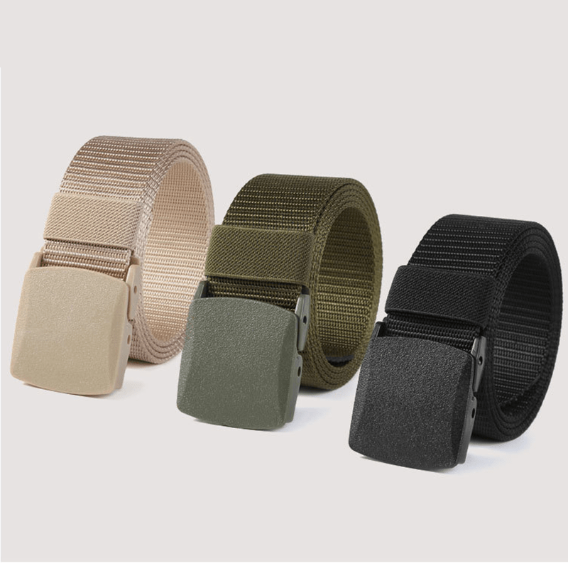 Arvon | Tactical Duty Belt for Men - Nylon Quick Release Velcro Adjustable Fit-Belt-Army Green-Camoufit