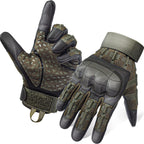 Elvio | Tactical Gloves for Men - Impact Protection Cut Resistant Heavy-Duty Fit-Gloves-Army Green-S-Camoufit