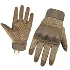 Elvio | Tactical Gloves for Men - Impact Protection Cut Resistant Heavy-Duty Fit-Gloves-Coyote-S-Camoufit