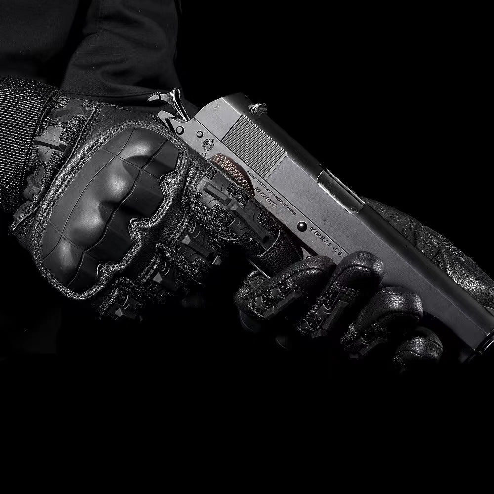 Elvio | Tactical Gloves for Men - Impact Protection Cut Resistant Heavy-Duty Fit-Gloves-Army Green-S-Camoufit