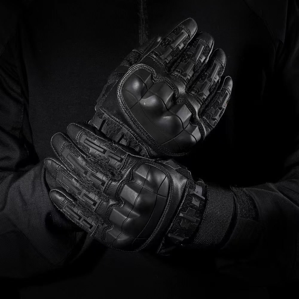 Elvio | Tactical Gloves for Men - Impact Protection Cut Resistant Heavy-Duty Fit-Gloves-Army Green-S-Camoufit