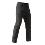 Solano | Tactical Pants for Men - Stretch Cotton Blend 8 Pocket Cargo Urban Relaxed Fit-Tactical Cargo Pants-Black-28W/30L-Camoufit