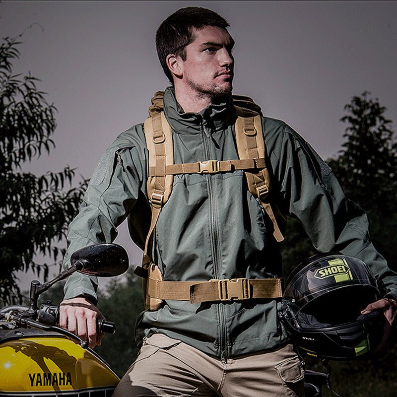 Alvaro | Softshell Tactical Jacket for Men - Waterproof Fleece Lined Fit-Tactical Jackets-Army Green-S-Camoufit